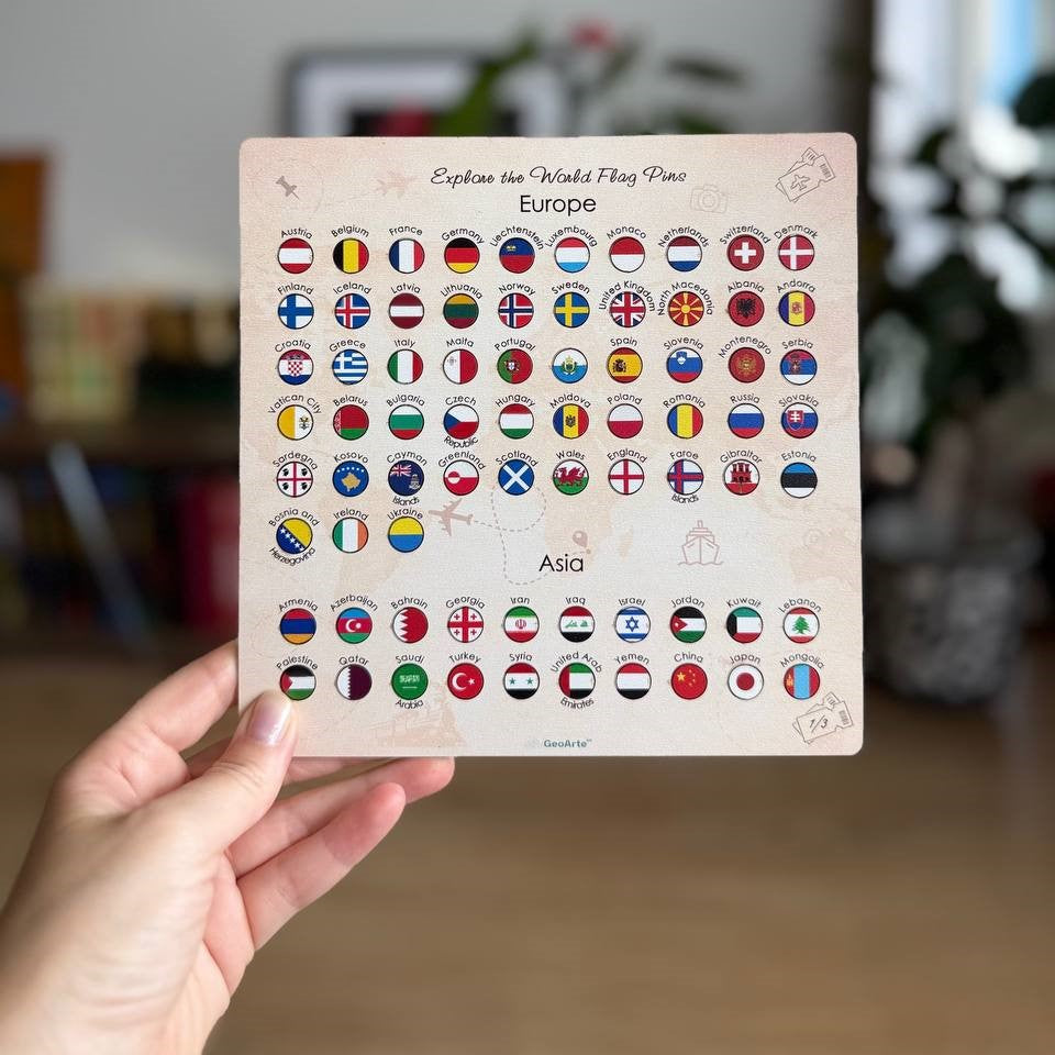 Geo Arte - Country Flag Pins