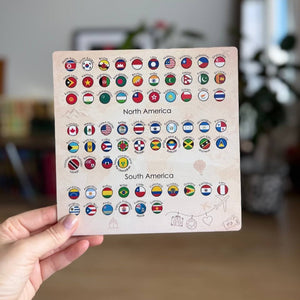 Geo Arte - Country Flag Pin Set